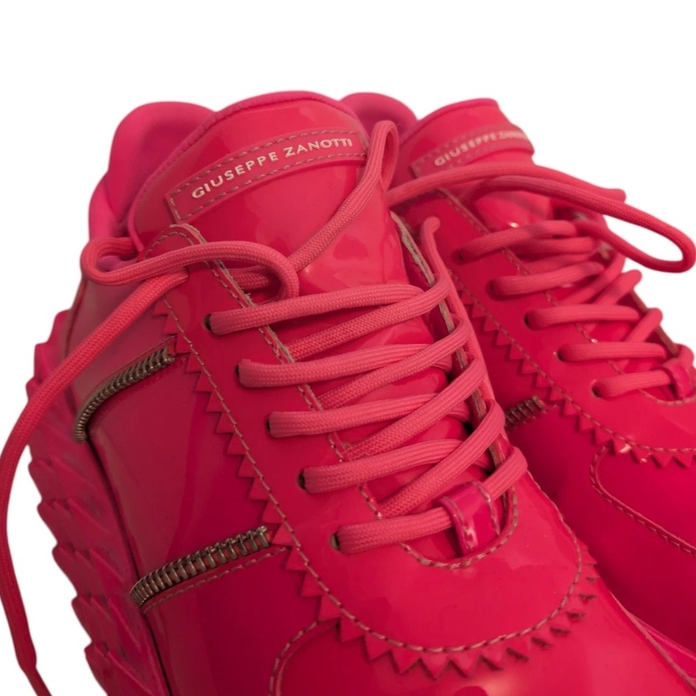 Giuseppe Zanotti Vibrant Pink Sneakers